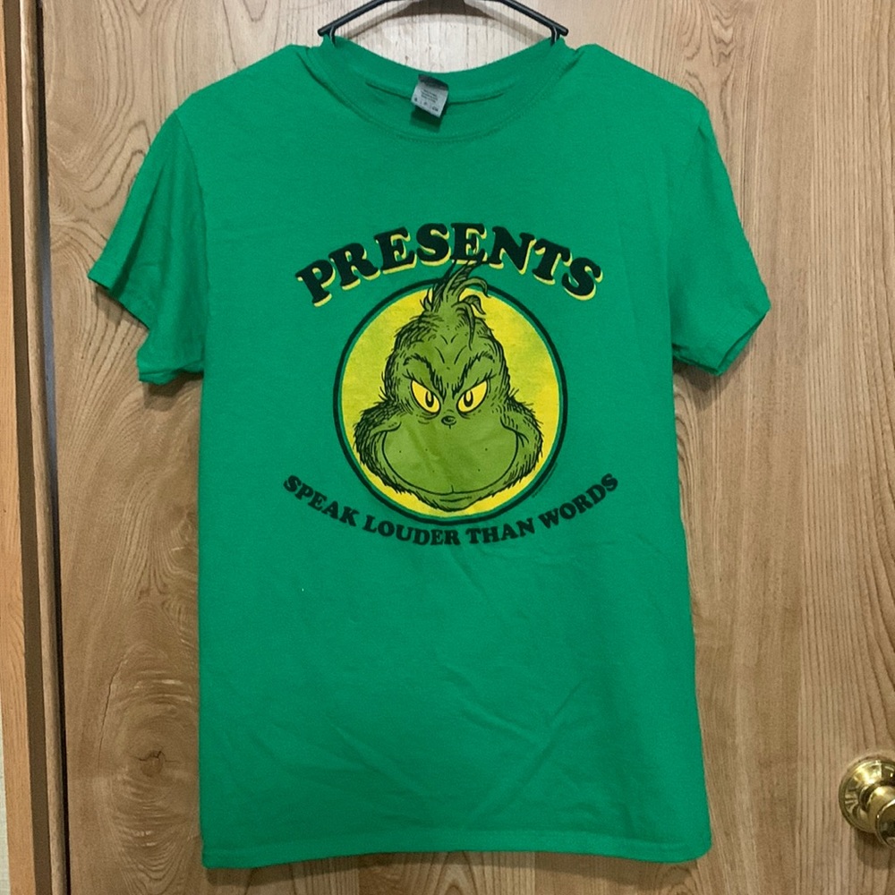 Grinch T-shirt, size small